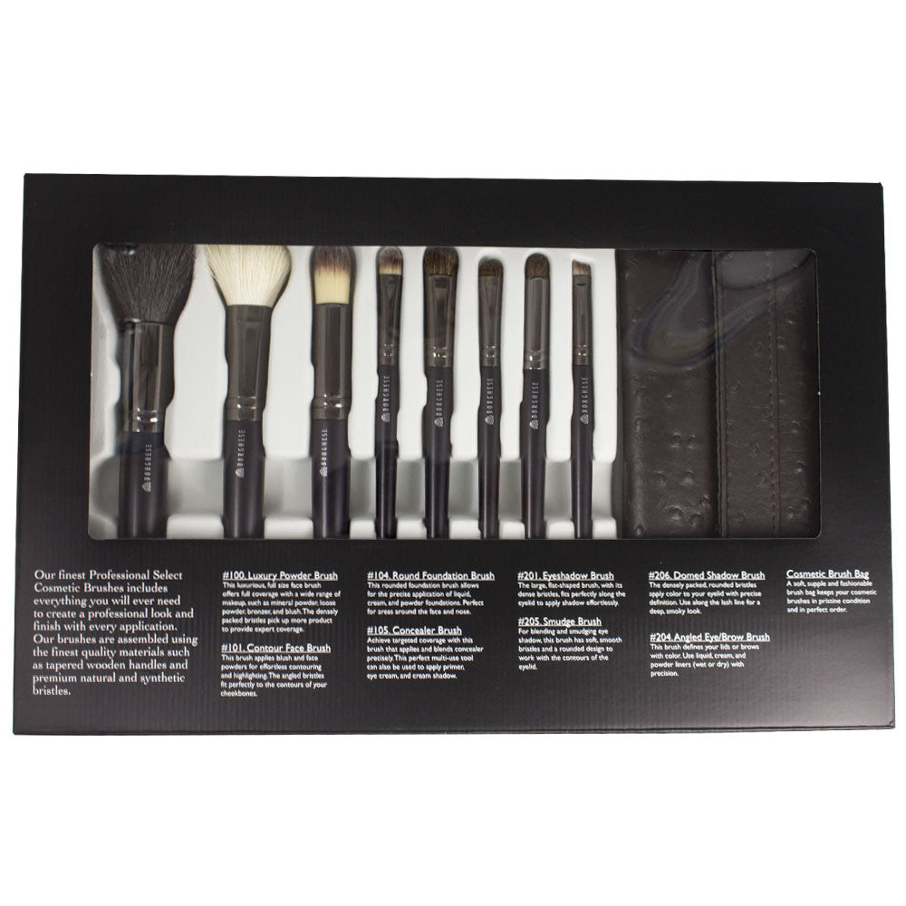 Borghese Professional Select 9 Piece Brush Set