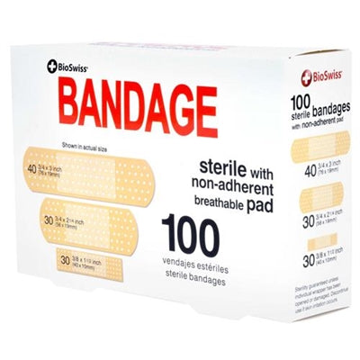 BioSwiss Sterile Bandage With Non-Adherent Pad