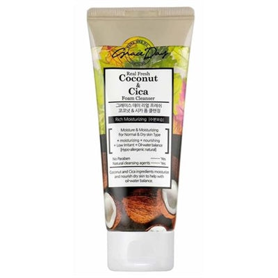 Grace Day Real Fresh Coconut And Cica Foam Cleanser