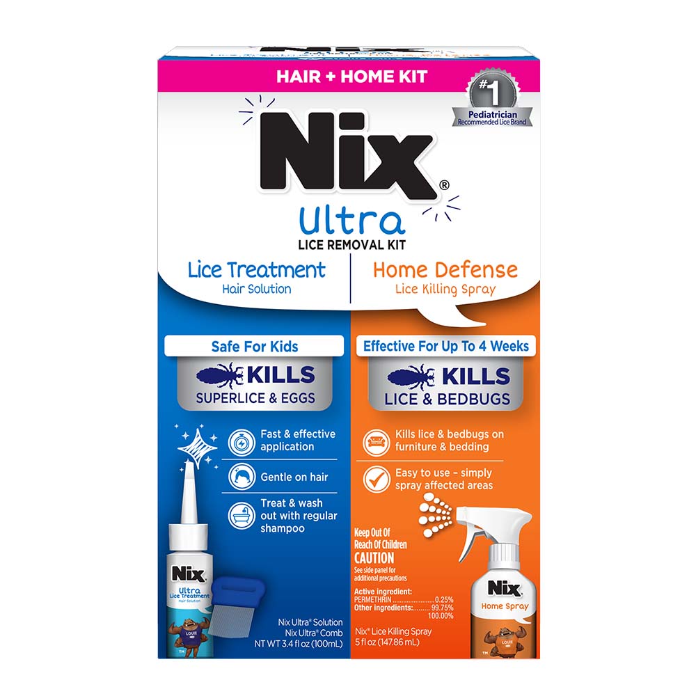 Nix Ultra Lice Removal Hair + Home Kit