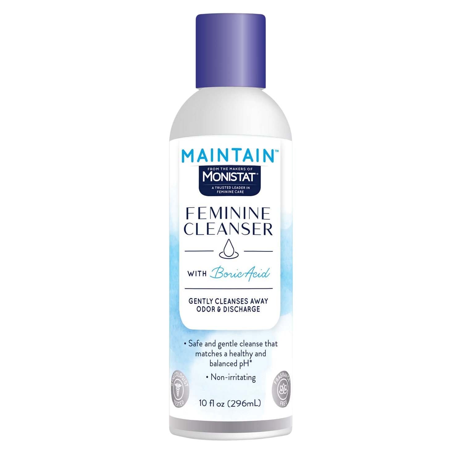 Monistat Maintain Feminine Cleanser with Boric Acid