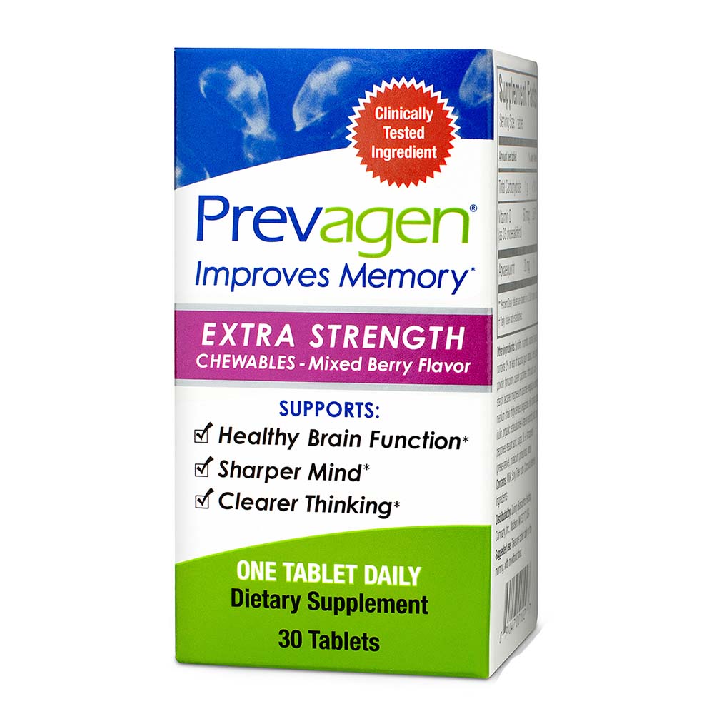Prevagen Extra Strength Chewables Mixed Berry Flavor Tablets
