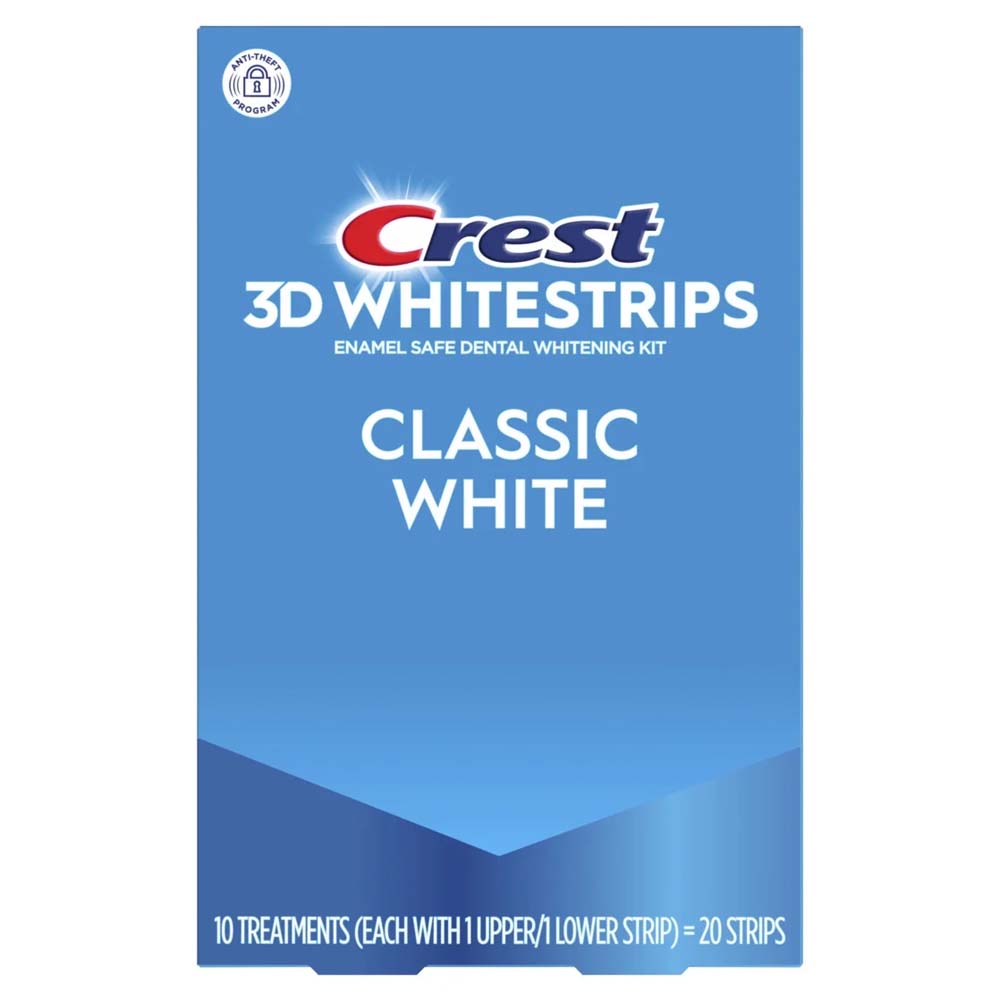 Crest 3D Whitestrips Dental Whitening Kit Classic White