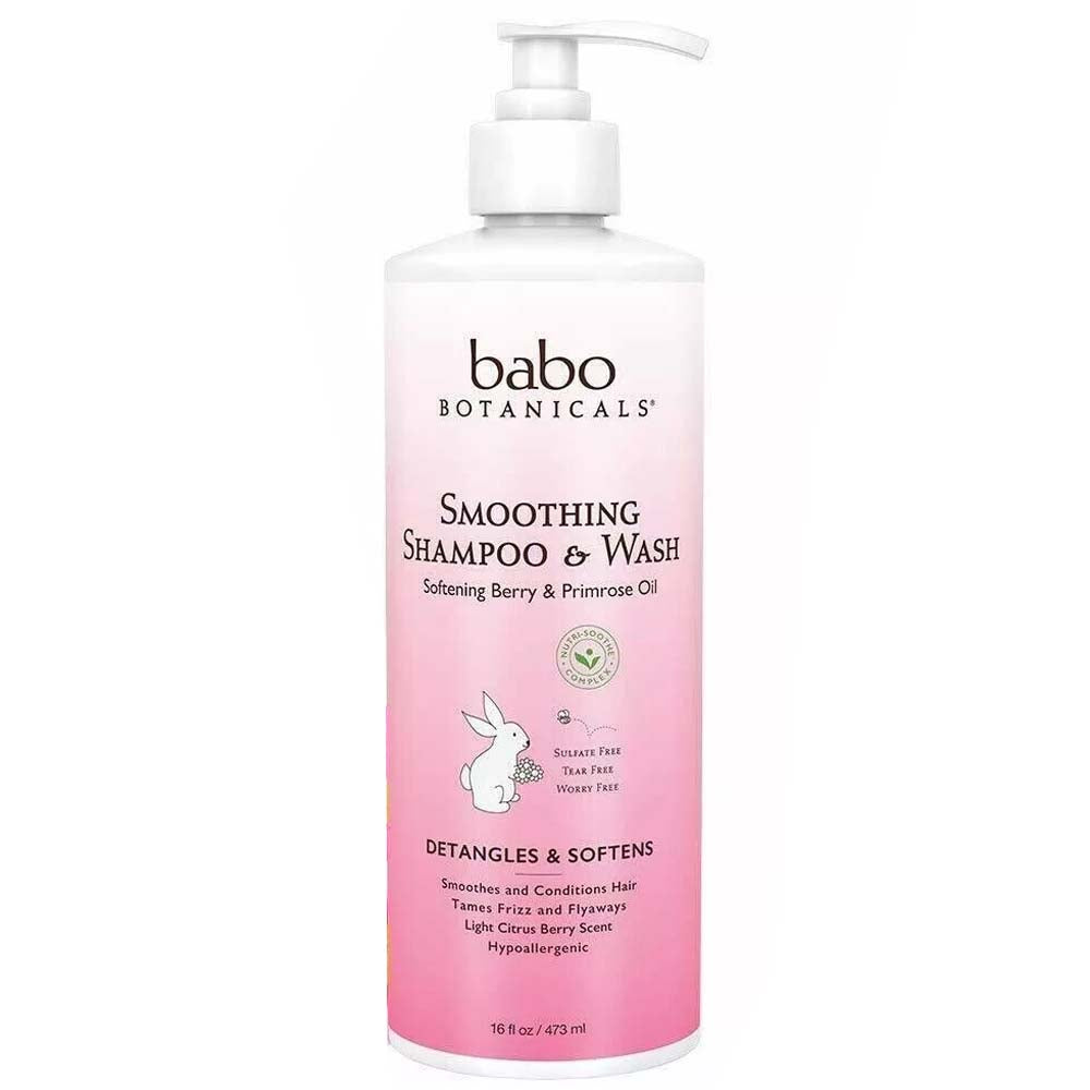 Babo Botanicals Smoothing Berry and Primrose Shampoo and Wash
