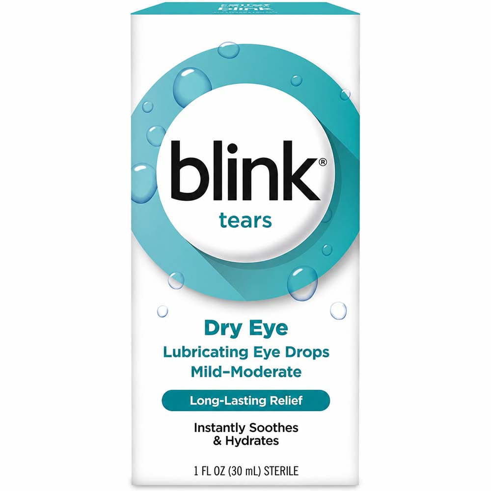 Bausch + Lomb Blink Tears Dry Eye Lubricating Eye Drops