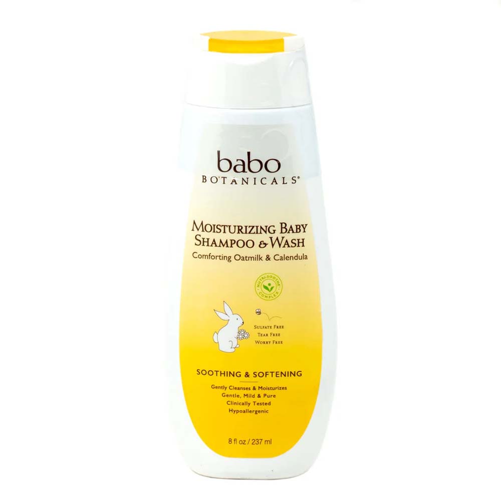 Babo Botanicals Moisturizing Baby Shampoo and Wash