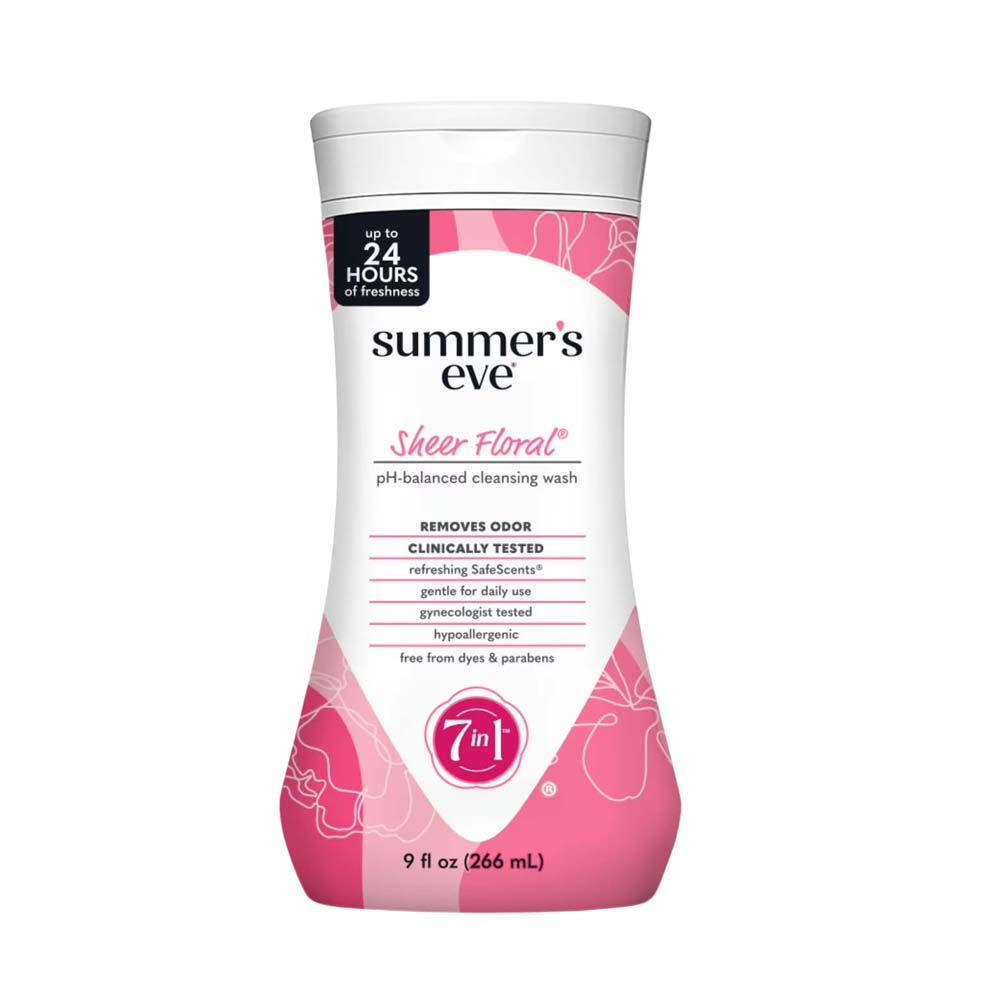 Summer's Eve Sheer Floral pH-Balanced Cleansing Wash