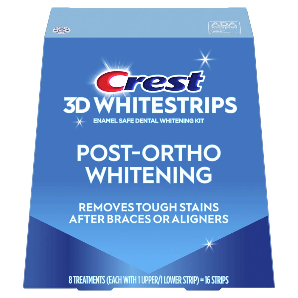 Crest 3D Whitestrips Post-Ortho Whitening