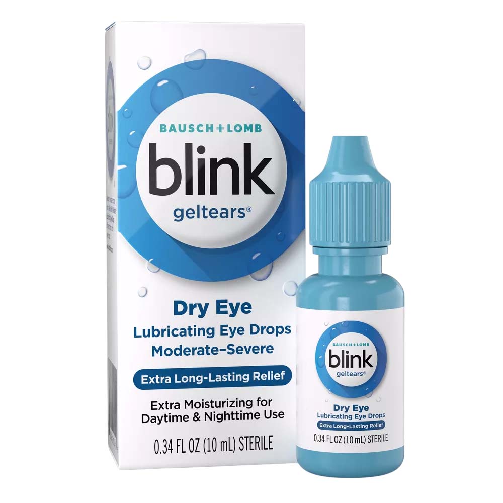 Bausch + Lomb Blink GelTears Dry Eye Lubricating Eye Drops