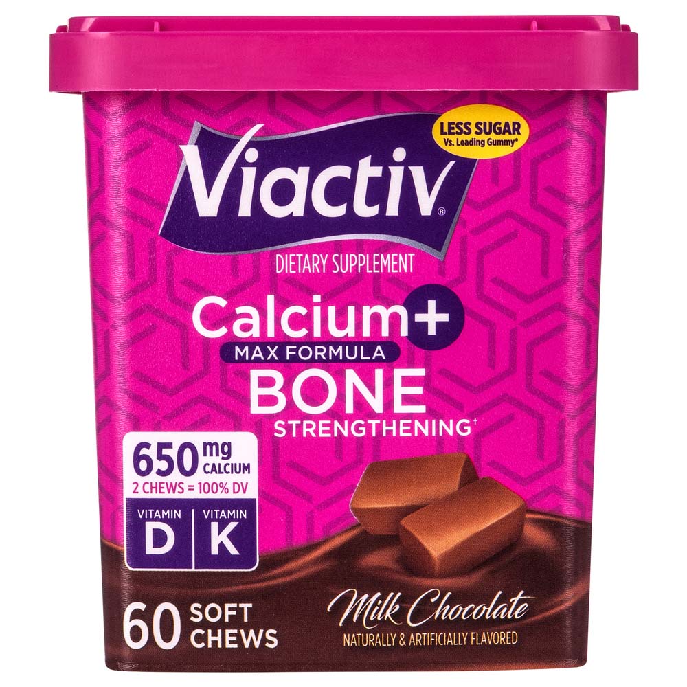 Viactiv Calcium + Vitamin D Milk Chocolate Soft Chews