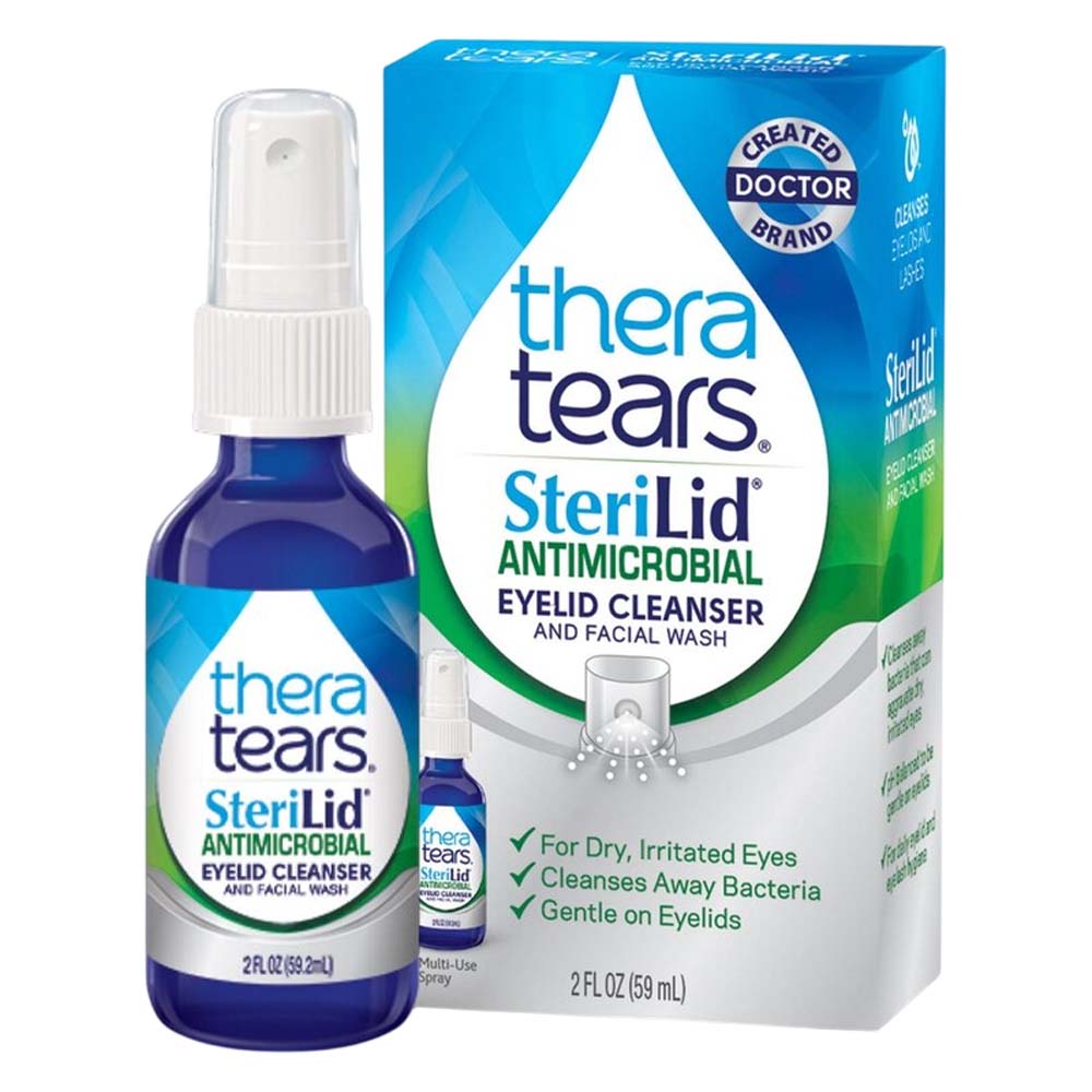TheraTears SteriLid Antimicrobial Eyelid Cleanser and Facial Wash