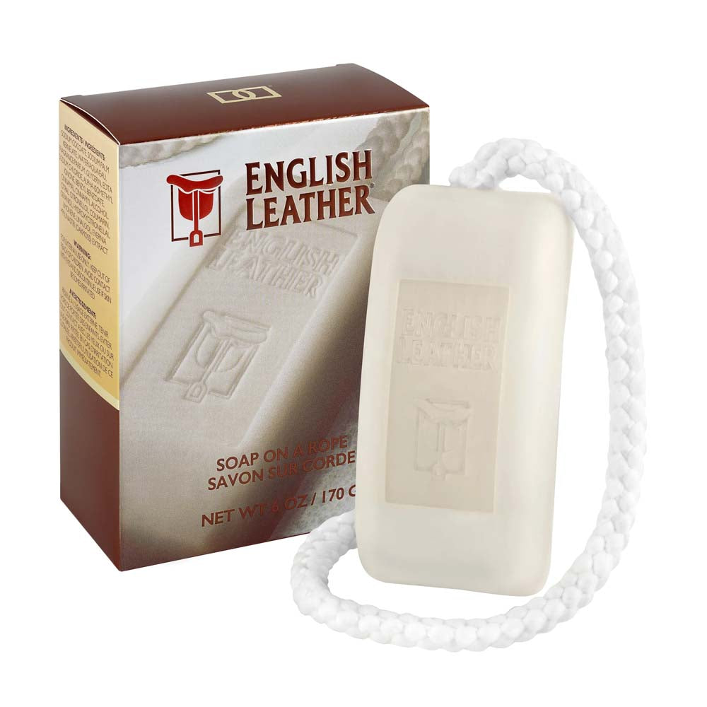 Dana English Leather Soap on a Rope