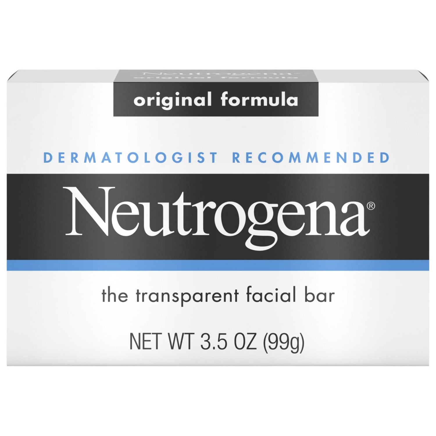 Neutrogena The Transparent Facial Bar Original Formula