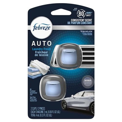 Febreze Auto Air Freshener Laundry Fresh