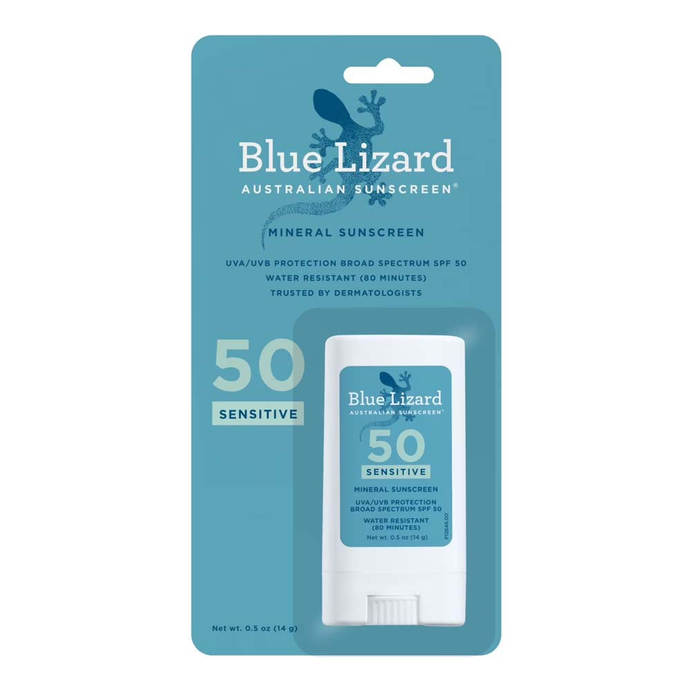 Blue Lizard Sensitive Mineral Sunscreen Stick SPF 50