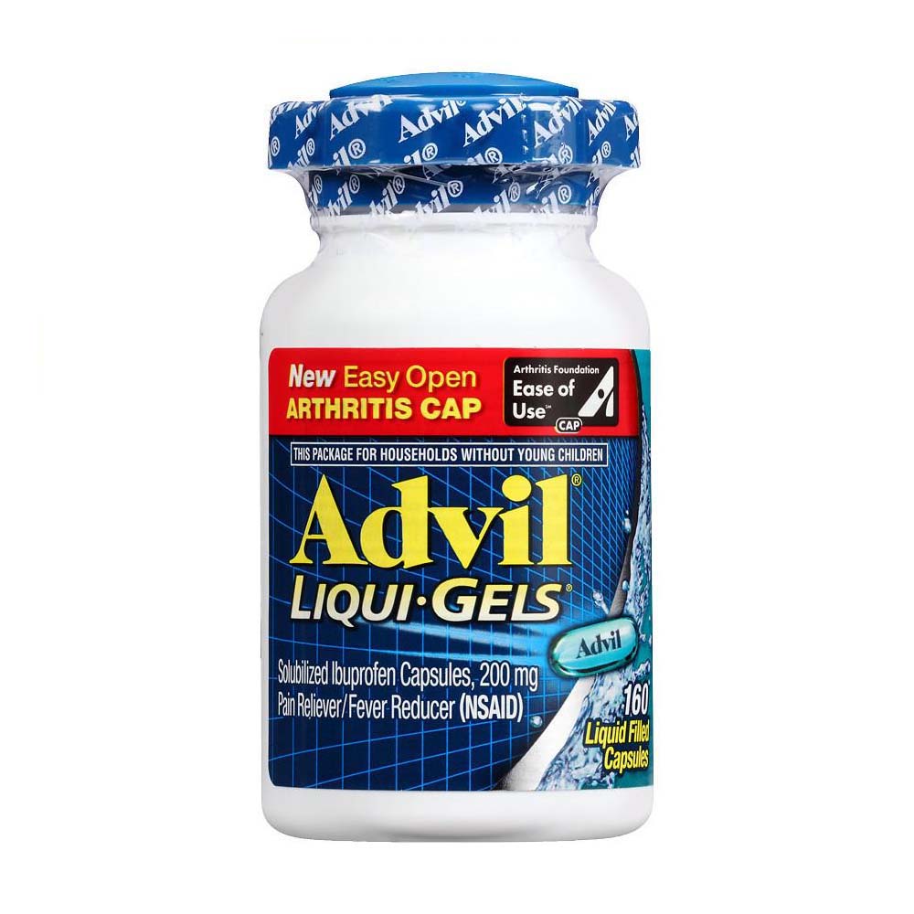 Advil Liqui-Gels with Easy Open Arthritis Cap Capsules