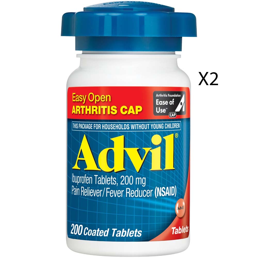 Advil Easy Open with Arthritis Cap Pain Reliever and Fever Reducer Tablets