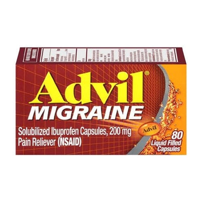 Advil Migraine Pain Reliever Capsules