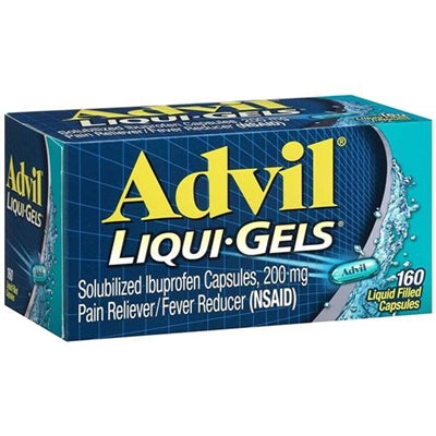 Advil Liqui-Gels Pain Reliever and Fever Reducer Capsules