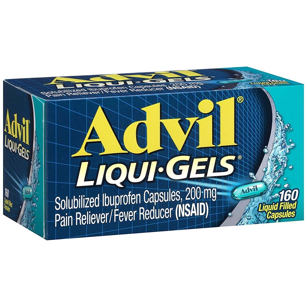 Advil Liqui-Gels Pain Reliever and Fever Reducer Capsules
