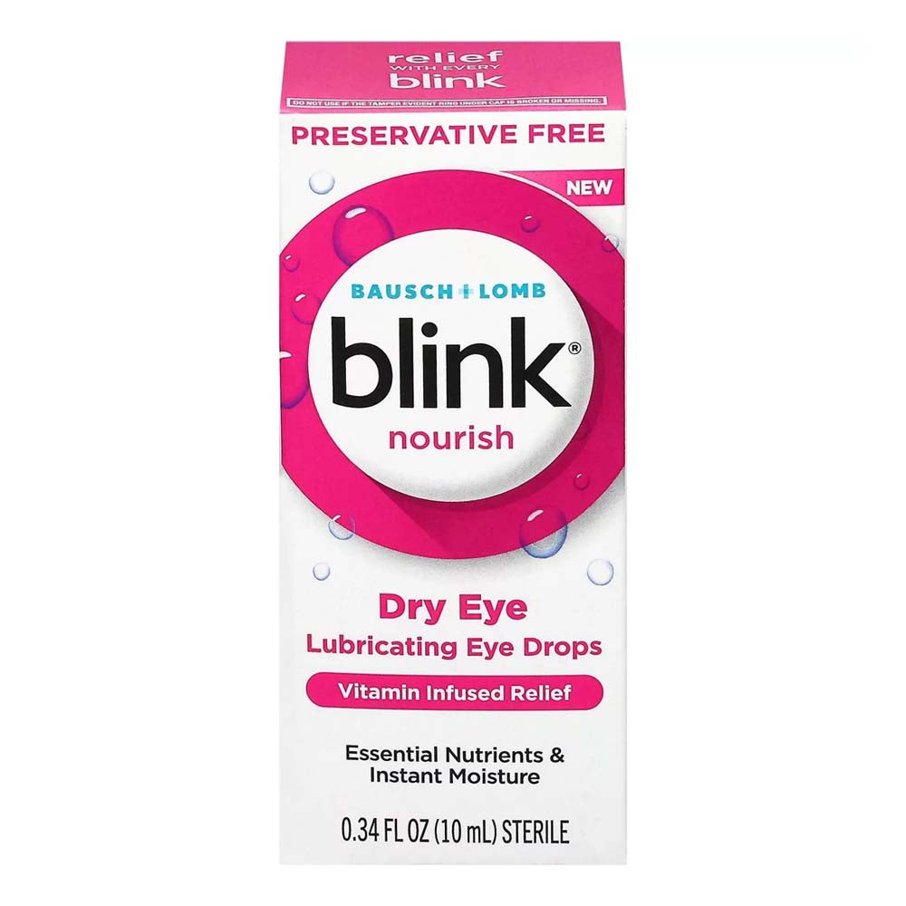 Bausch + Lomb Blink Nourish Dry Eye Lubricating Eye Drops