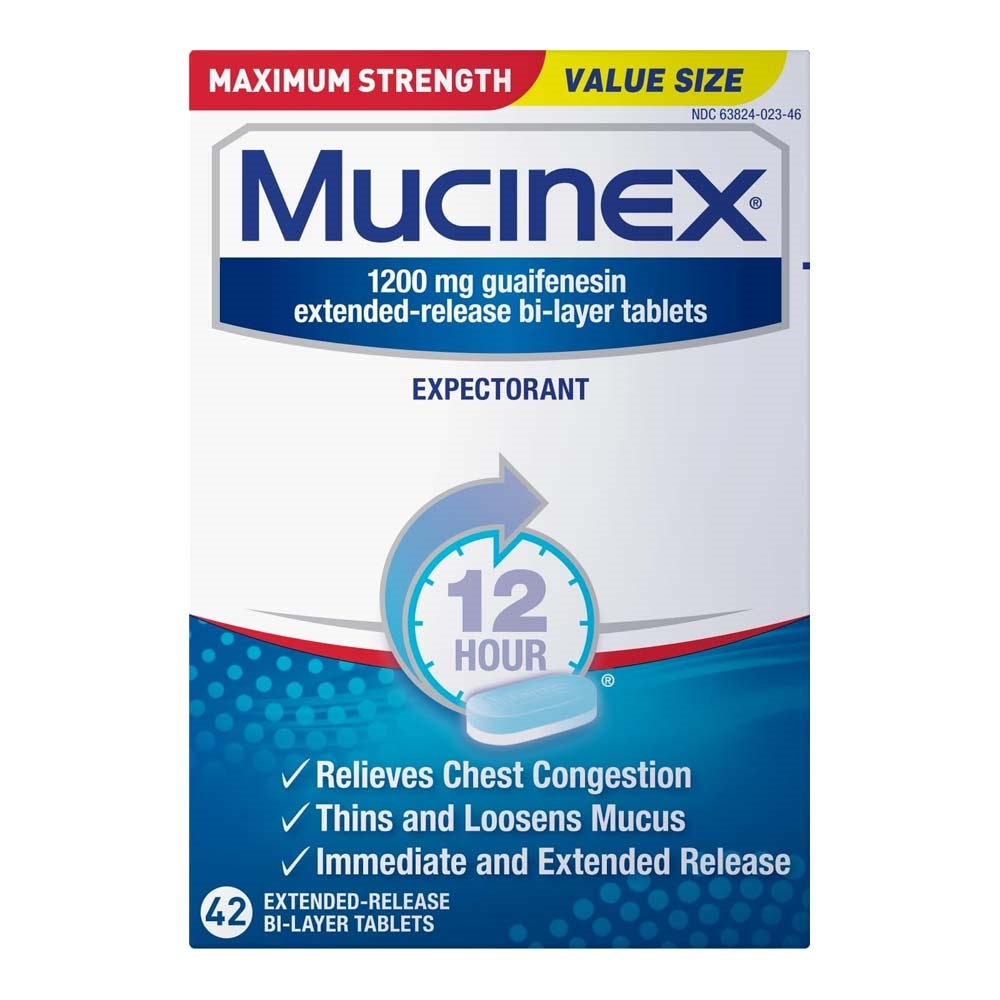 Mucinex Maximum Strength 12HR Expectorant