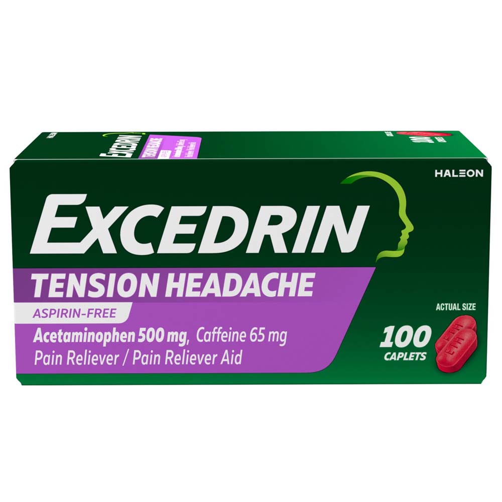 Excedrin Tension Headache Pain Reliever Caplets