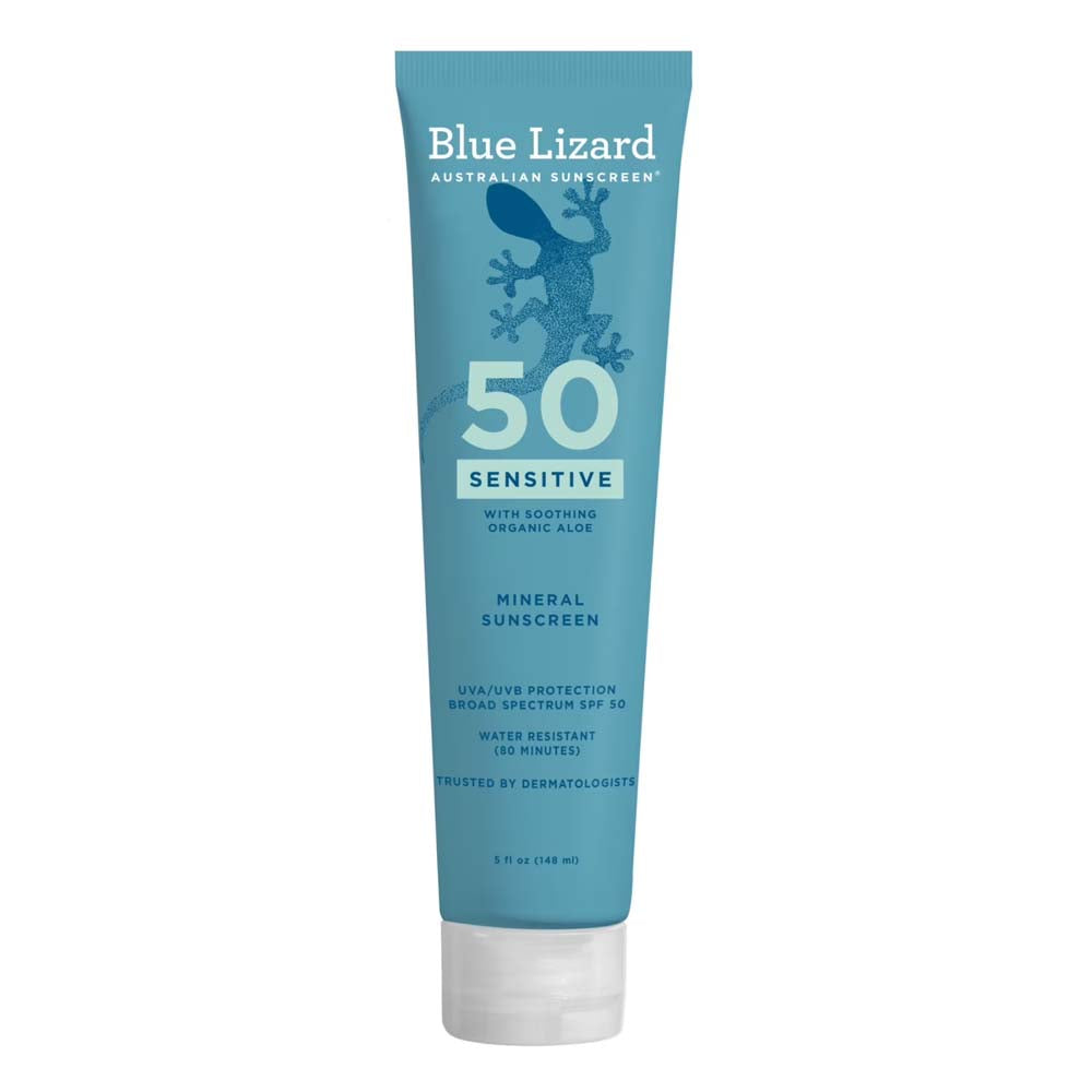 Blue Lizard Sensitive Mineral Sunscreen Lotion SPF 50