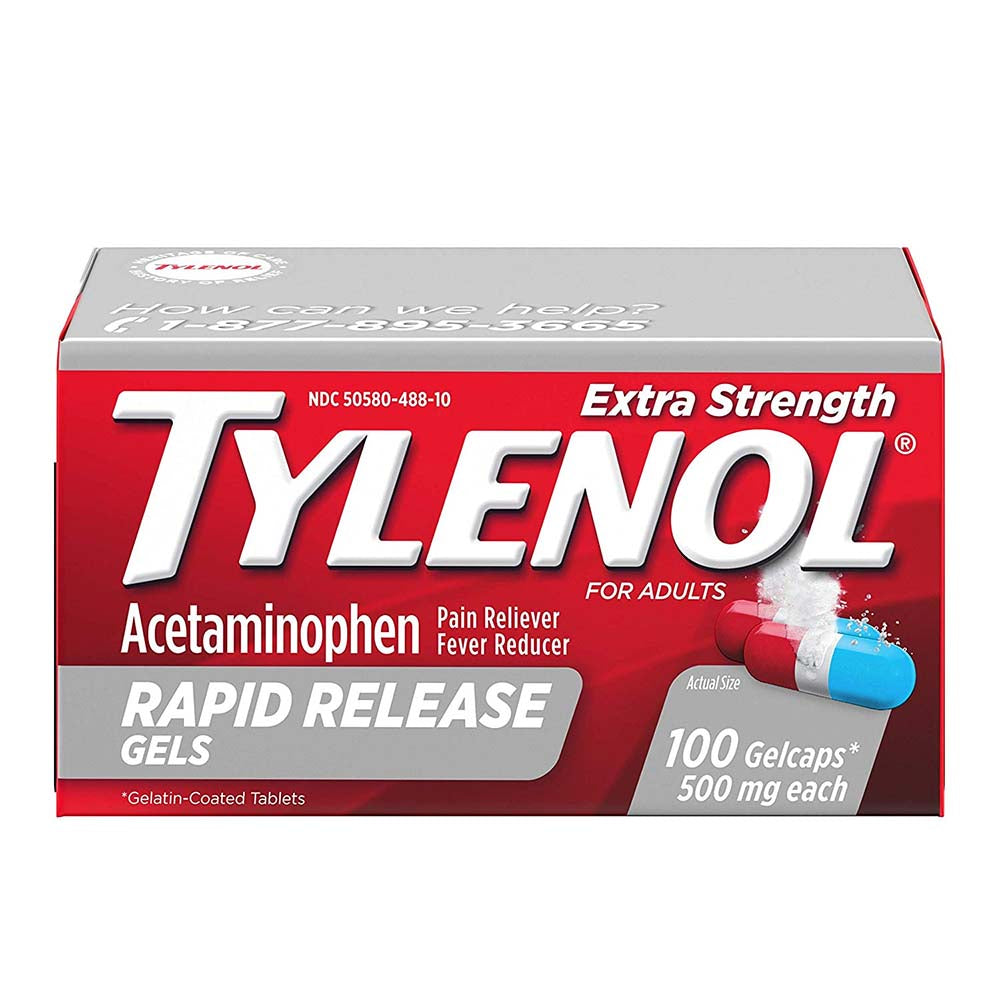 Tylenol Extra Strength Rapid Release Gels