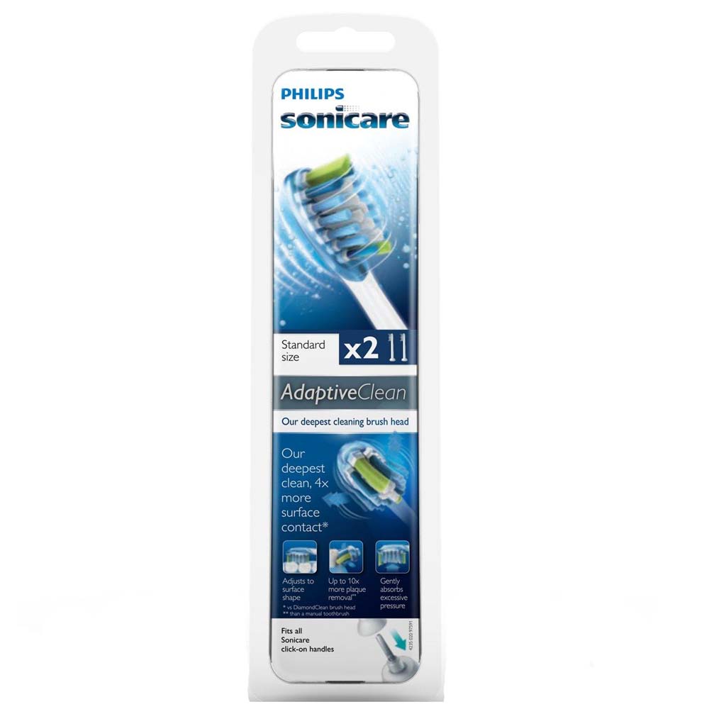 Philips Sonicare Adaptive Clean Replacement Brush Heads