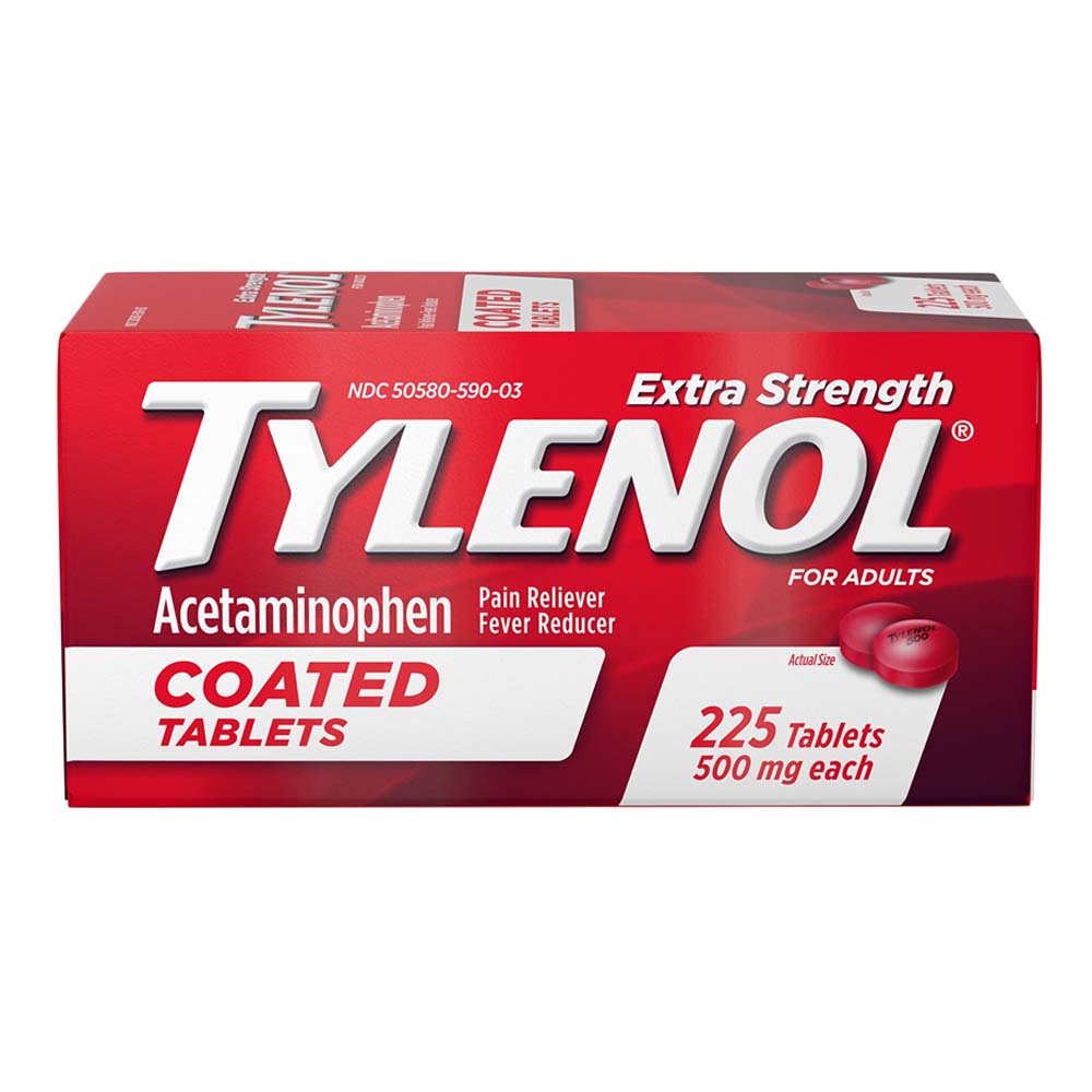 Tylenol Extra Strength for Adults Coated Tablets