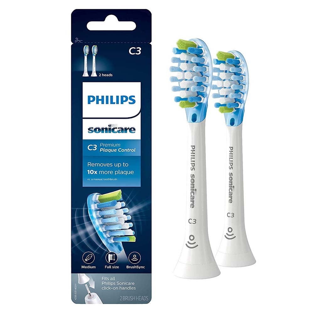 Philips Sonicare C3 Plaque Control Replacement Brush Heads for HX9042/65