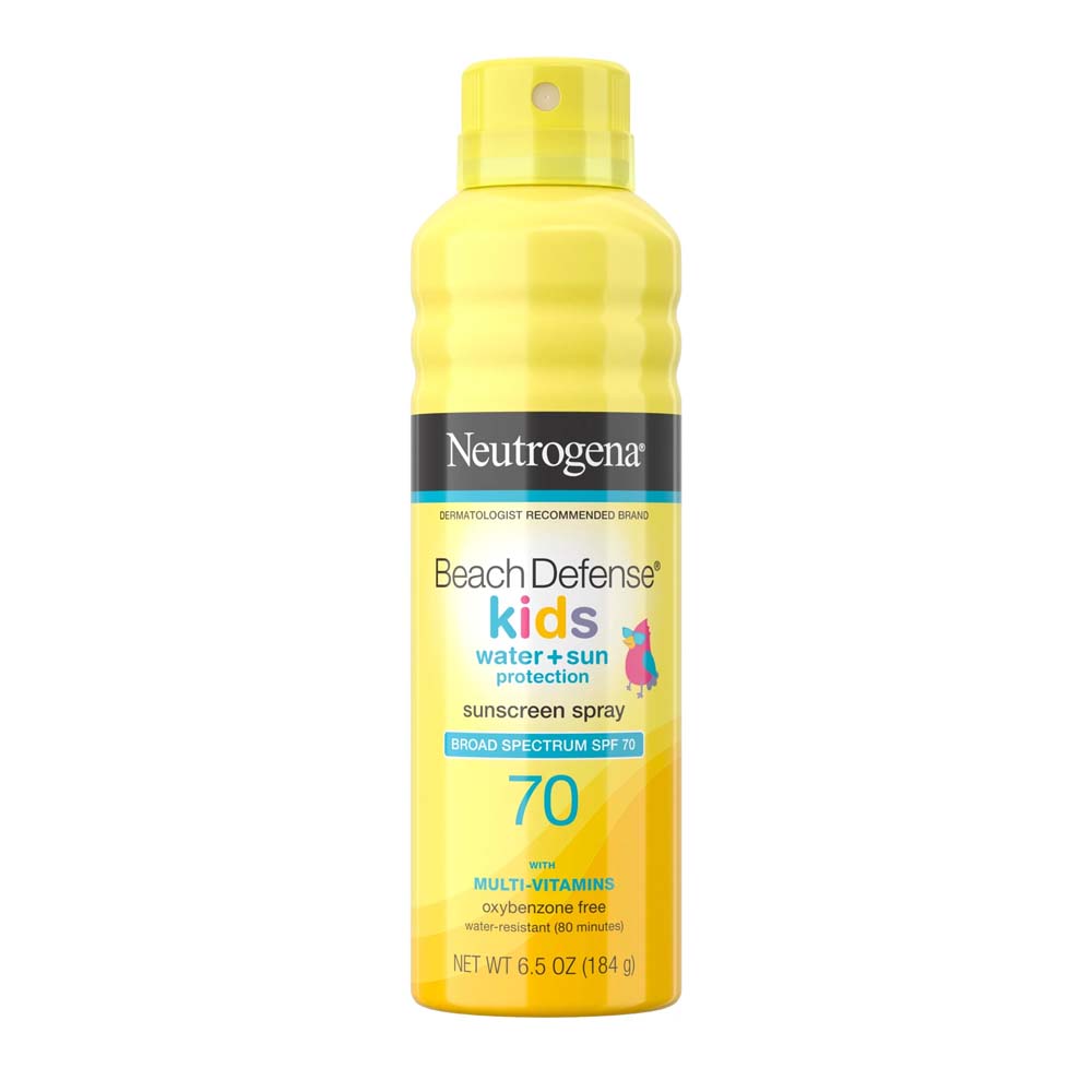 Neutrogena Beach Defense Kids Water + Sun Protection Sunscreen Spray SPF 70