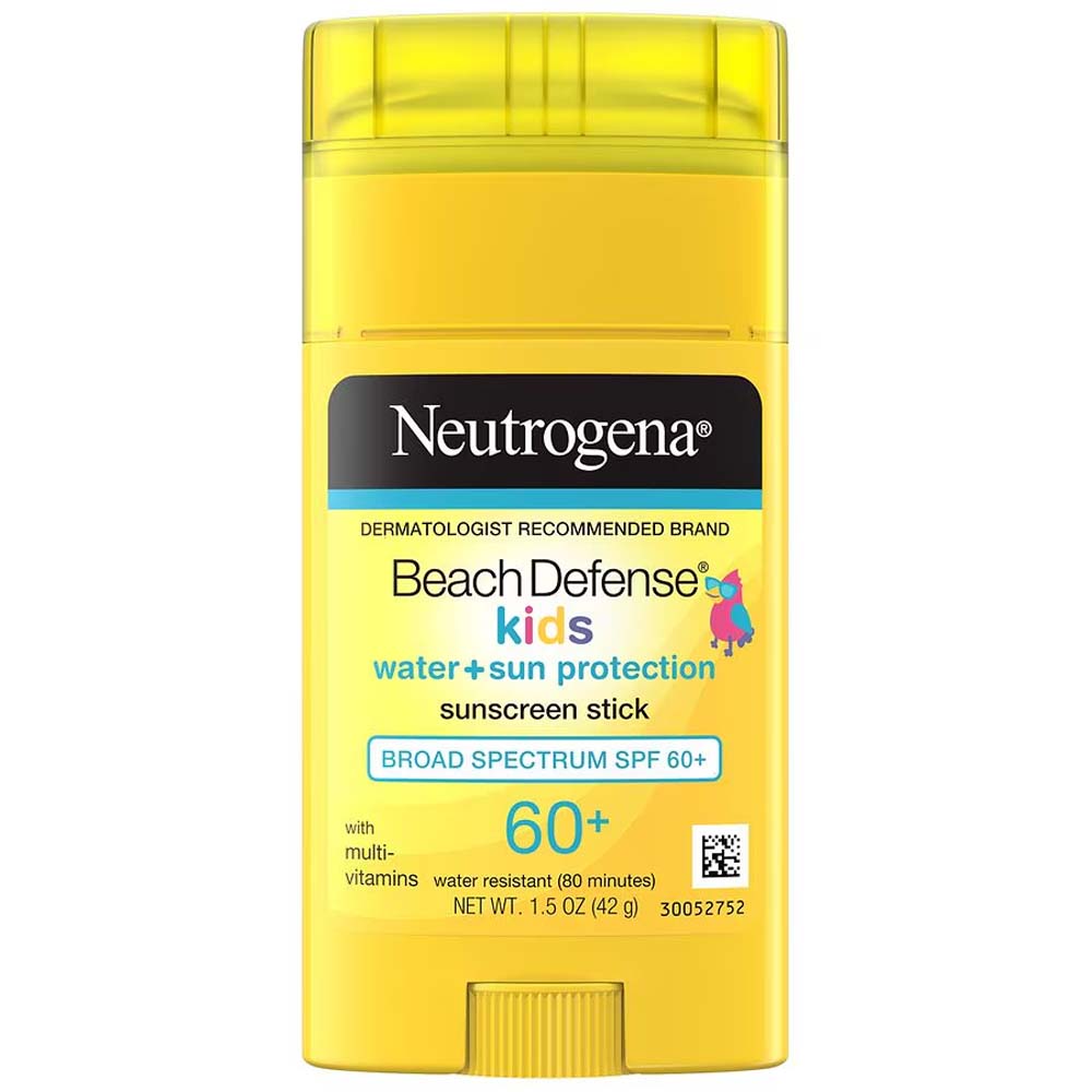 Neutrogena Beach Defense Kids Water + Sun Protection Sunscreen Stick SPF 60