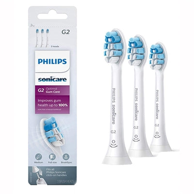 Philips Sonicare G2 Optimal Gum Care Replacement Brush Heads for HX9033/65