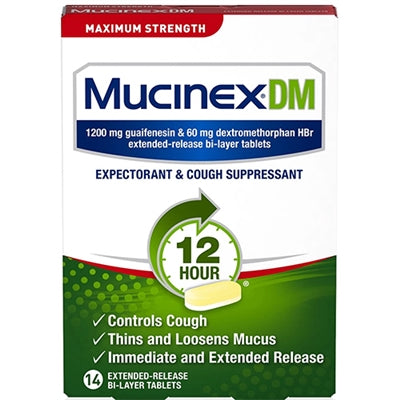Mucinex DM 12 Hour Expectorant & Cough Suppressant