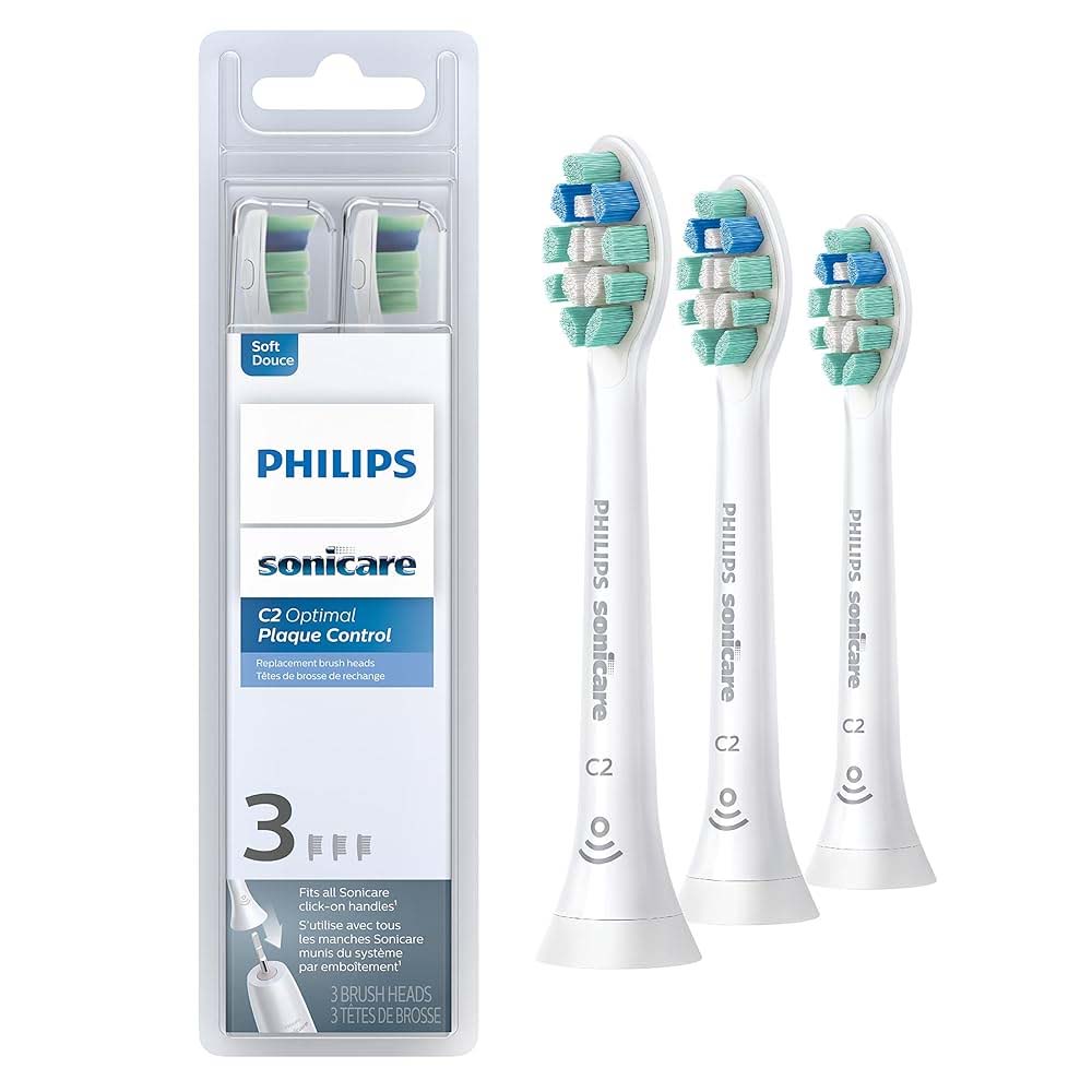 Philips Sonicare C2 Plaque Control Replacement Brush Heads