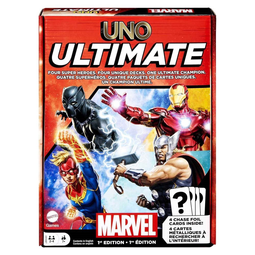 Mattel Uno Ultimate Marvel Card Game