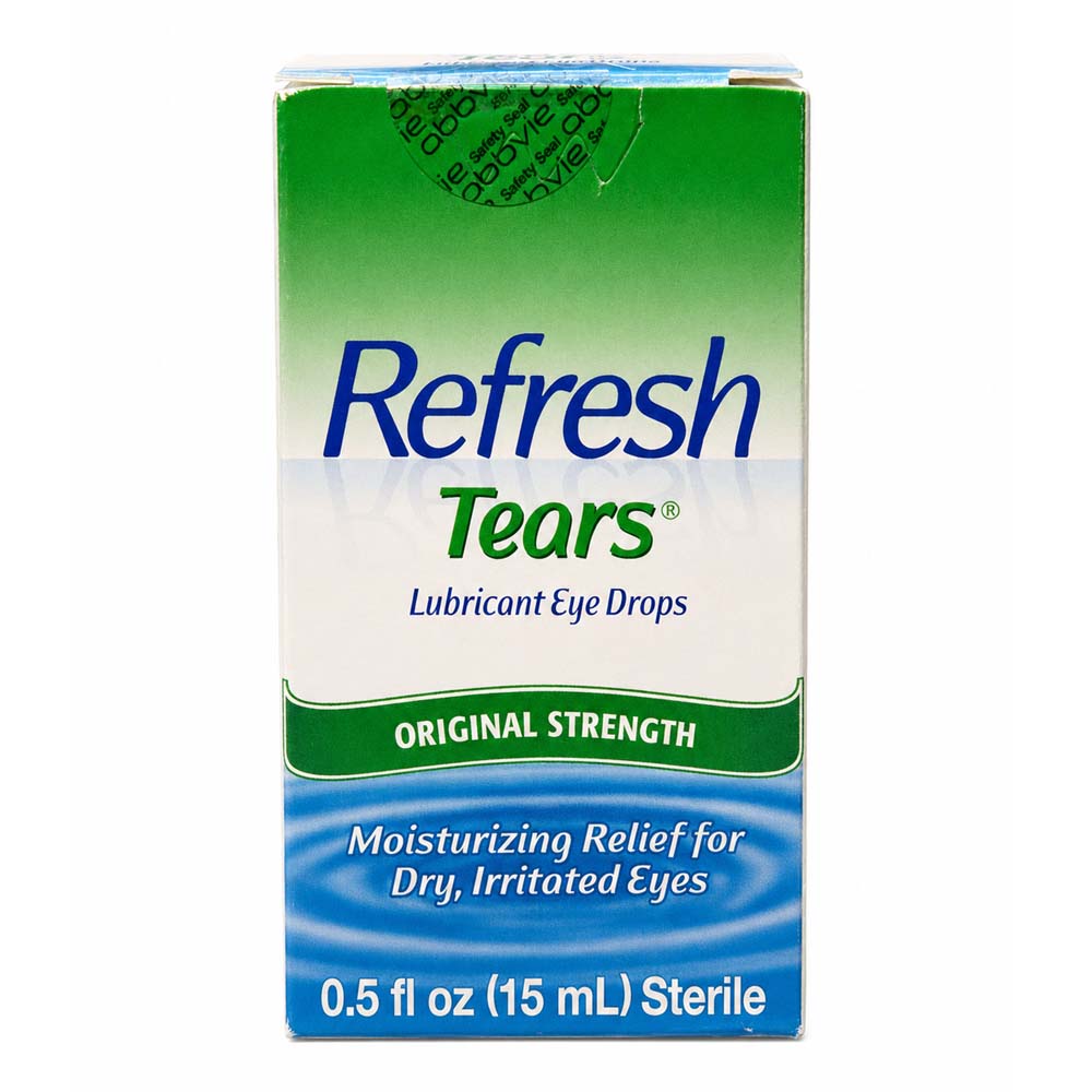 Refresh Tears Lubricant Eye Drops Original Strength