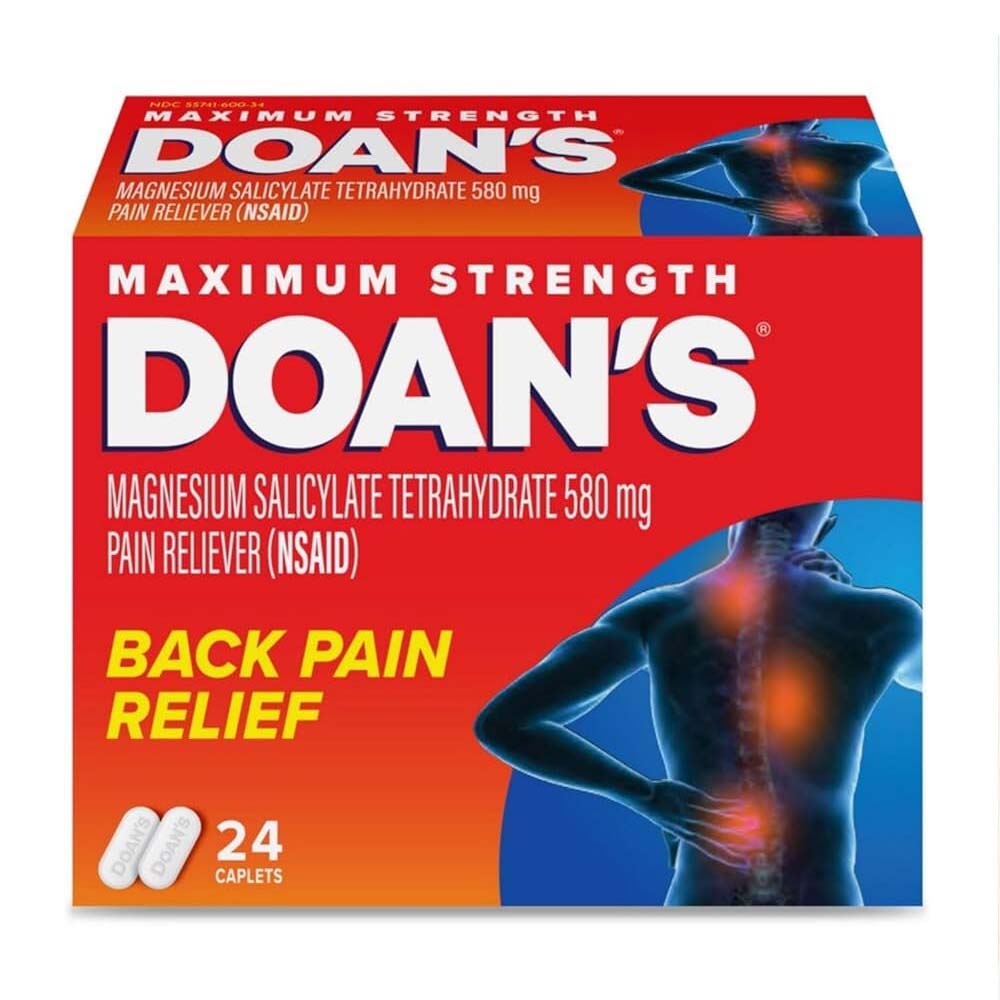 Doan's Maximum Strength Back Pain Reliever 580mg