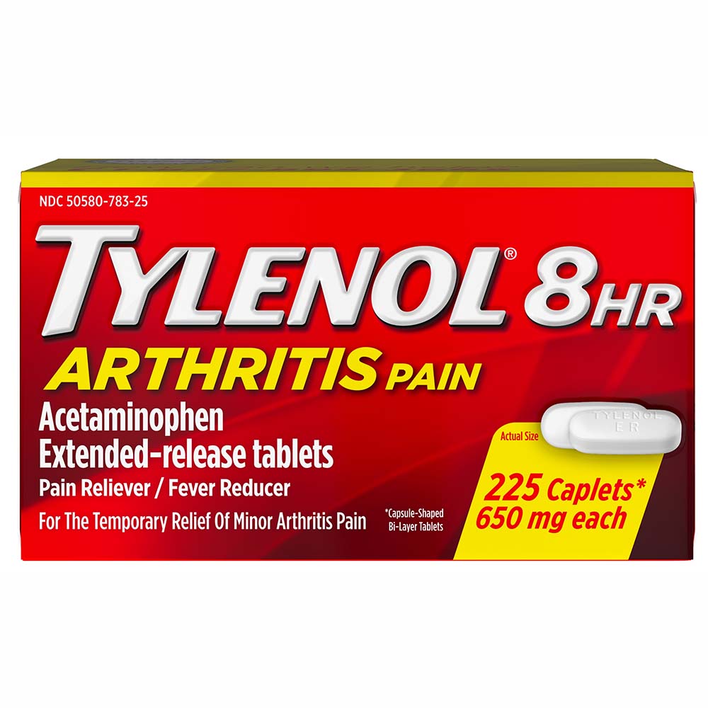 Tylenol 8HR Arthritis Pain Reliever Caplets