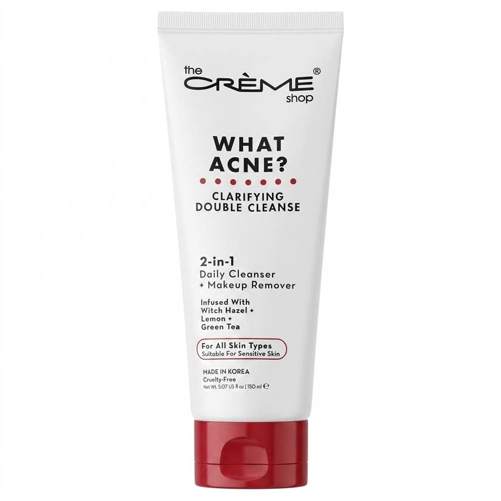 The Creme Shop What Acne? Clarifying Double Cleanse 2-in-1 Cleanser