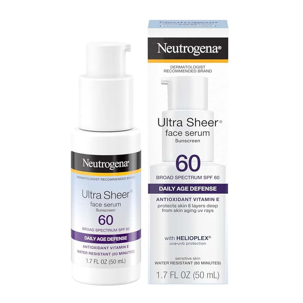 Neutrogena Ultra Sheer Face Serum Sunscreen SPF 60