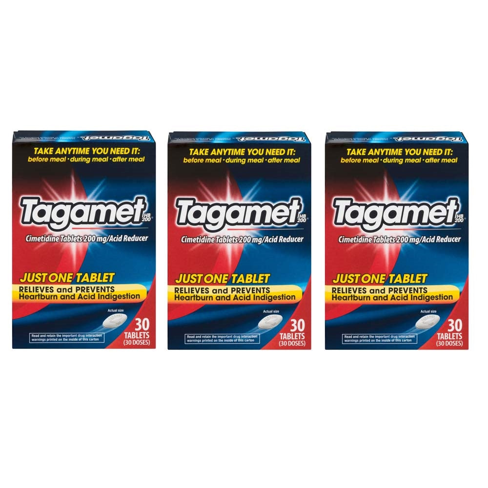 Tagamet Relieves And Prevents Heartburn & Acid Indigestion Tablets