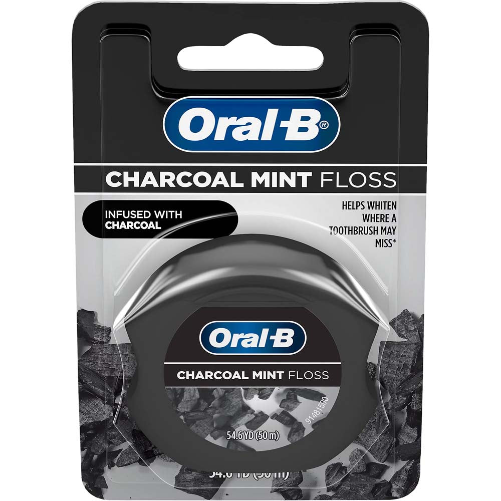 Oral-B Charcoal Mint Floss (54.6 yd)