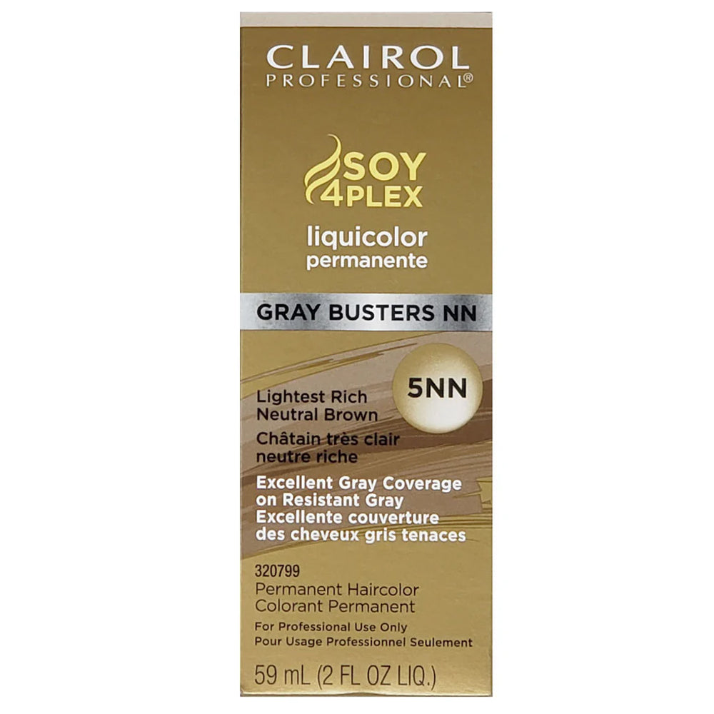 Clairol Soy4Plex Liquicolor Permanente Gray Busters NN