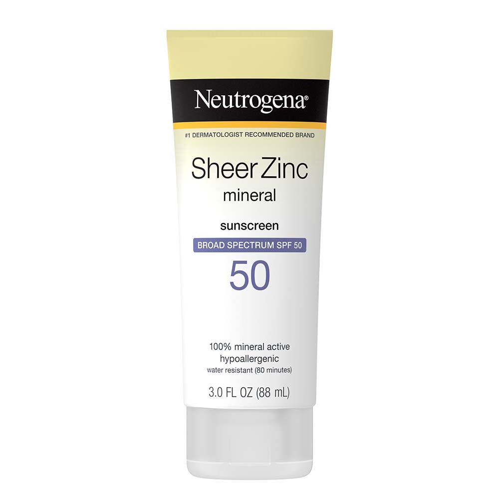 Neutrogena Sheer Zinc Mineral Sunscreen SPF 50