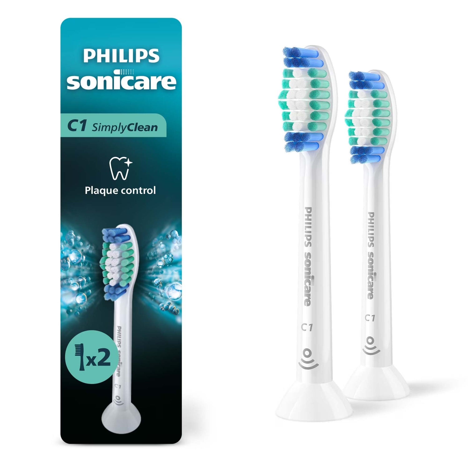 Philips Sonicare C1 SimplyClean Replacement Brush Heads
