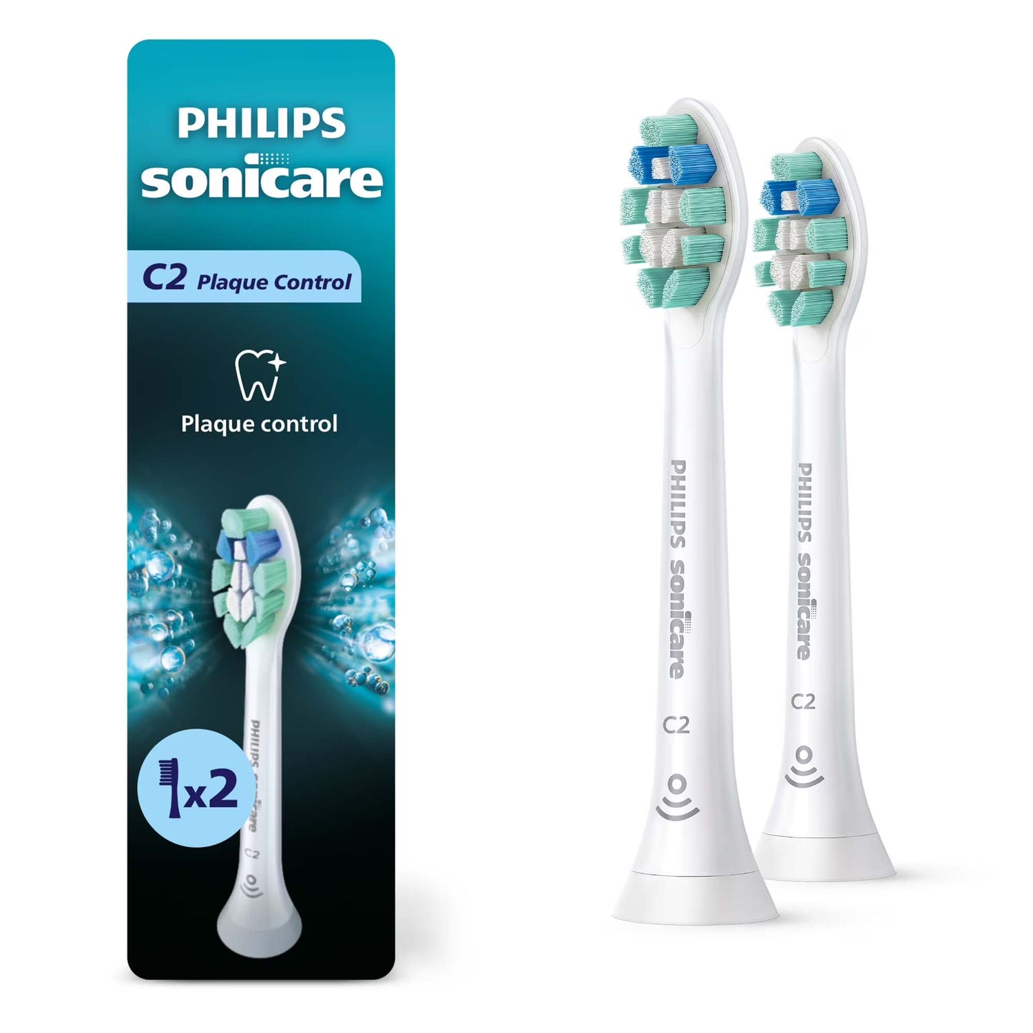 Philips Sonicare C2 Plaque Control Replacement Brush Heads