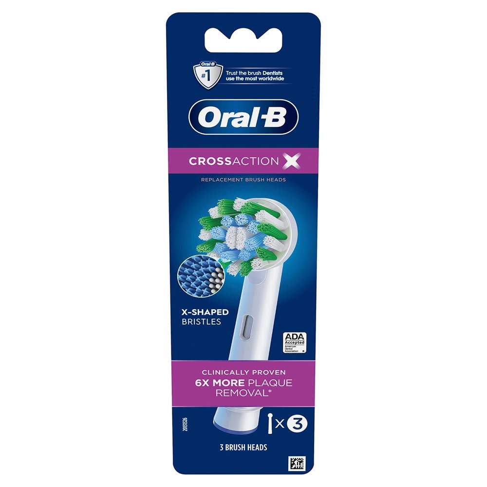 Oral-B CrossAction Replacement Brush Heads